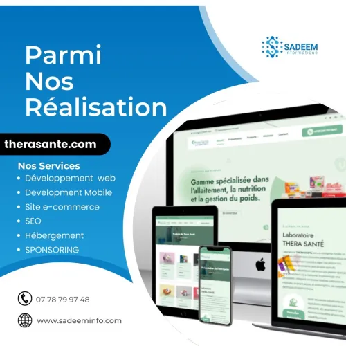 Créez votre site web et application mobile sur mesure pour améliorer votre présence en ligne