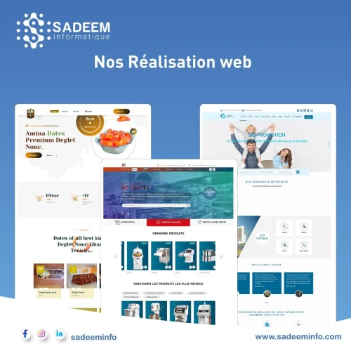 Création d'un site web professionnel