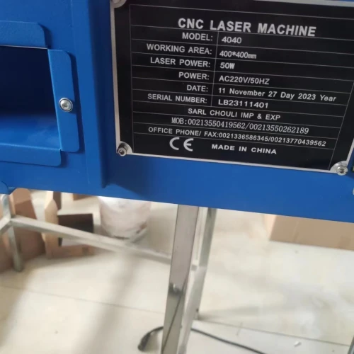 Decoupe laser + dateur laser 40 wat