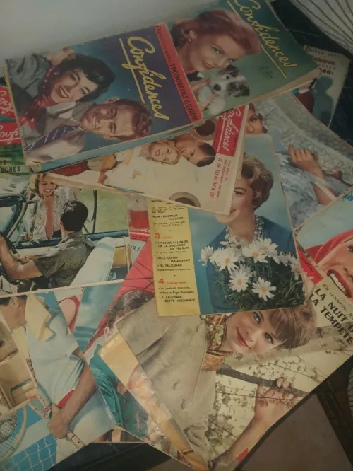 Des ancien roman magazine 1000da l'unité