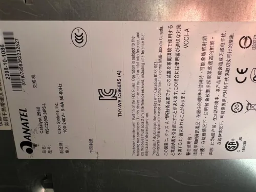 cisco catalyst 2960-s serie POE+