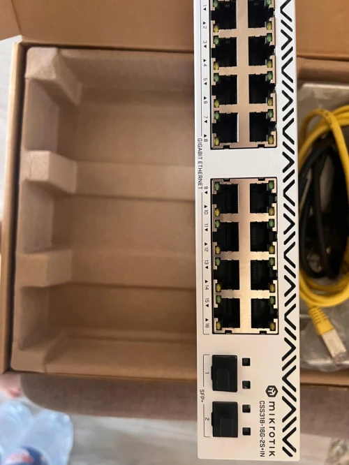 MikroTik CSS318-16G + 2 Ports 10 Giga