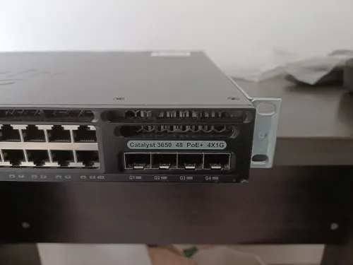 Cisco Catalyst 3650 48 Giga POE+ + 4*1G SFP