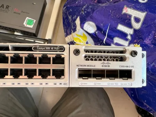 Cisco 3850 48 ports POE+ 2*10 GIGA