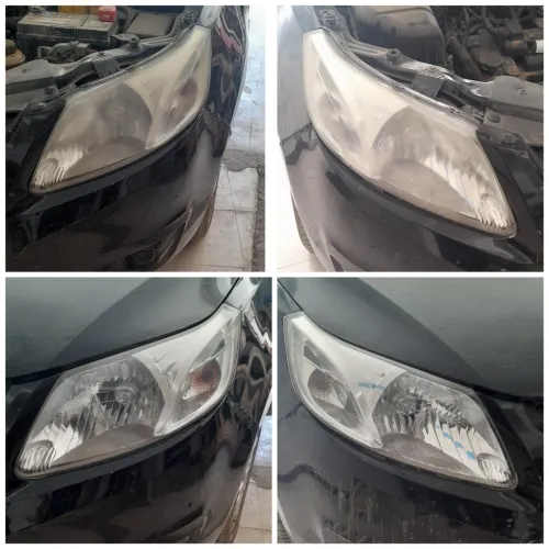 Nettoyage les phares Auto PRO تنضيف و تلميع أضواء الامامية لسيارات