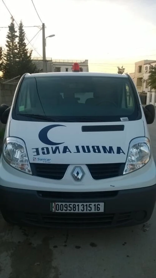 Ambulance privée.