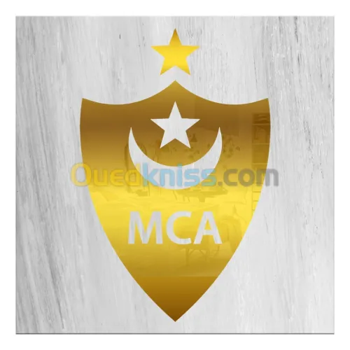 Cadre en Acrylique Effet Gold Miroir Motif Club MCA