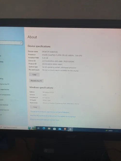 i7 4790 pc unite