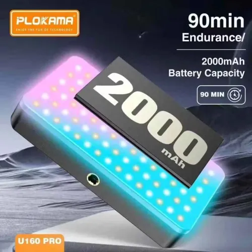 Plokama U160 PRO RGB Rechargeable LED Light