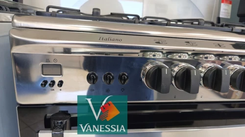 Cuisinière Géant Italiano 5 Feux Inox