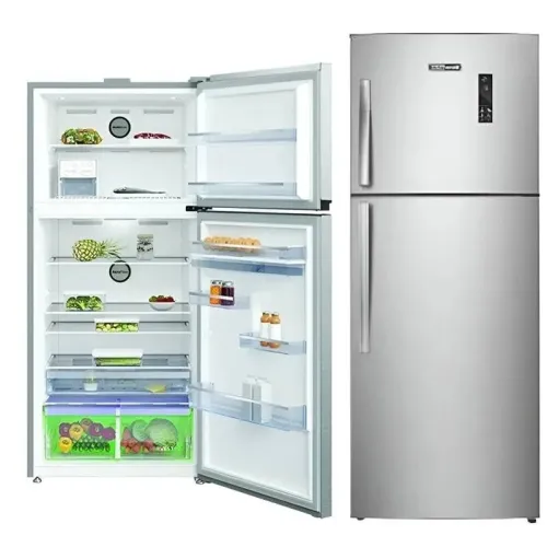 REFRIGERATEUR MAXWELL 580L INVERTER NO FROST SILVER AVEC AFFICHEUR