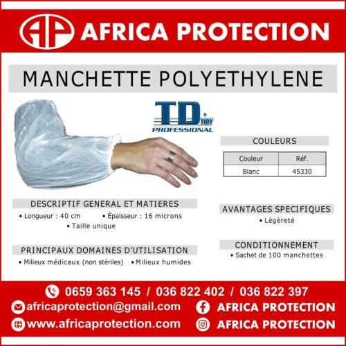 Manchette jetable