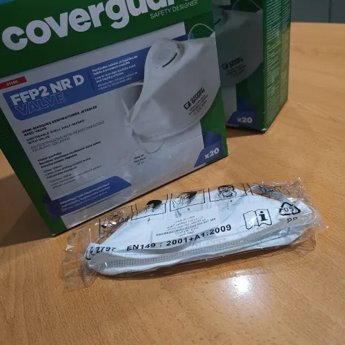 Masques de protection FFP2 avec soupape  Coverguard