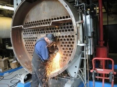 Réparation et installation réseau des chaudière à vapeur industrielle 