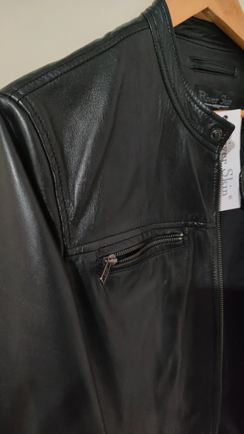 Veste cuir Agneau