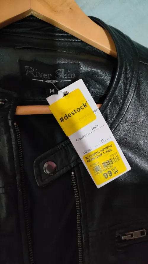 Veste cuir Agneau