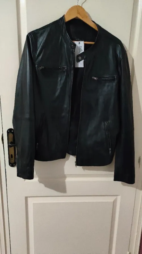 Veste cuir Agneau