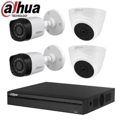 Pack installation Camera Dahua 5MP exterieur 