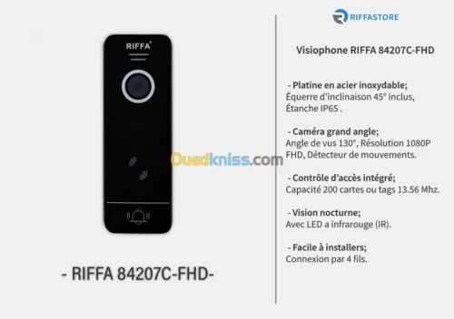 Installation Visiophone Interphone Contrôle d'accès Domotique Alarme télésurveillance 