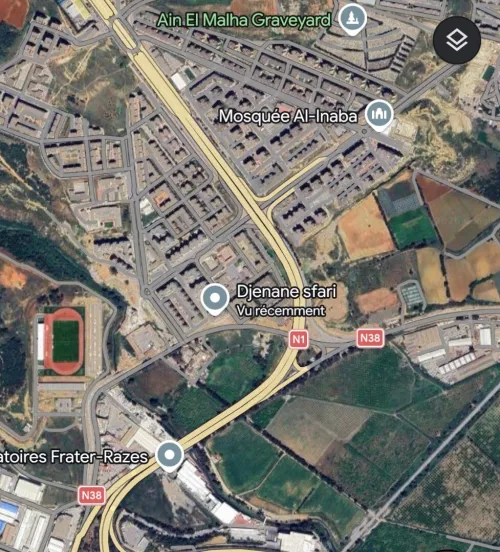 Vente Terrain Alger Birkhadem