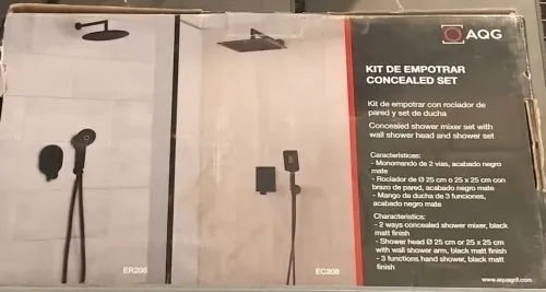 COLONNE DE DOUCHE ENCASTRE AQG