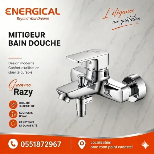 MITIGEUR BAIN DOUCHE RAZY ENERGICAL