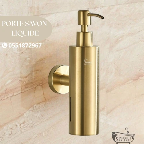 PORTE SAVON LIQUIDE INOX SPANE