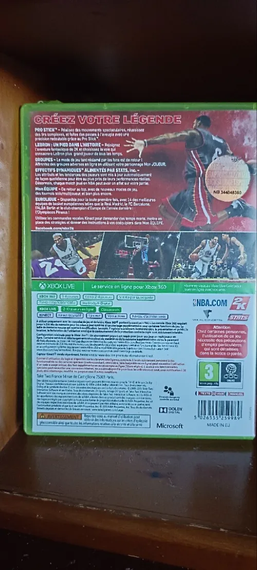 Jeu Xbox ''NBA 2K14'' 