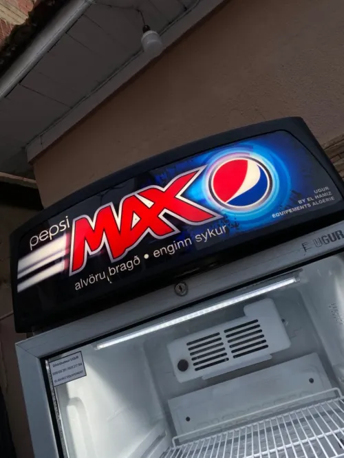 Frigo pépsi max