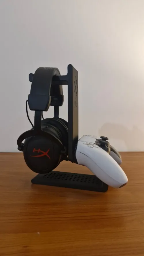 Support casque manette 2 en 1