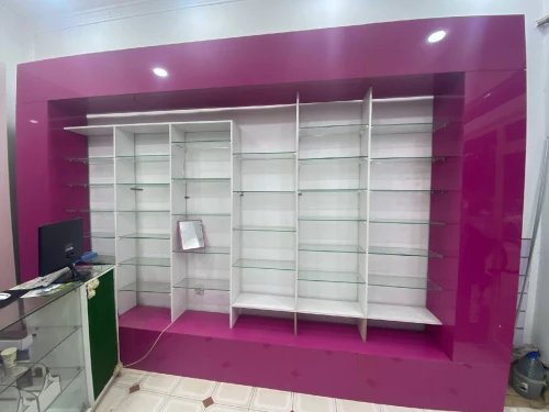 Étagères, comptoir, armoire, تجهيزات محل