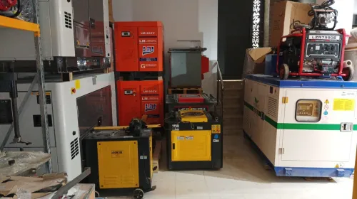 Groupe electrogene compresseur a vis damesauteuse Tronçonneuse a table coudeuse Cisaille  