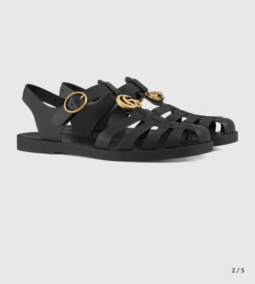Gucci Sandales avec Double G pour homme