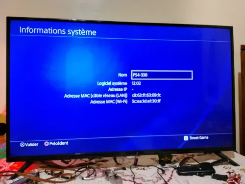 ps4 slim mflachii version 12.02 avec 2 manet whda copi whda original