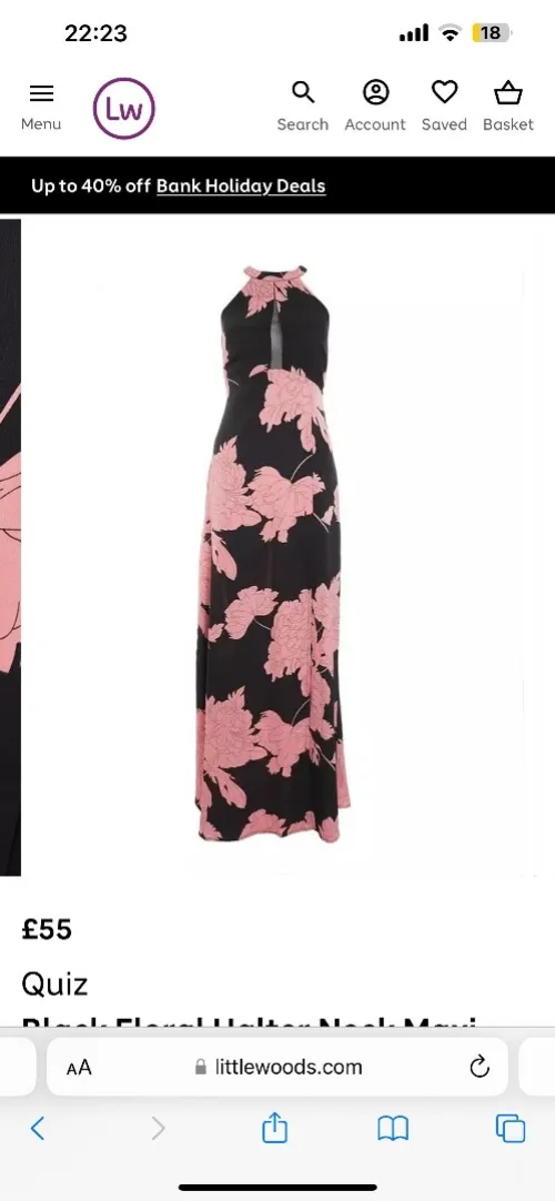 Robe longue uk