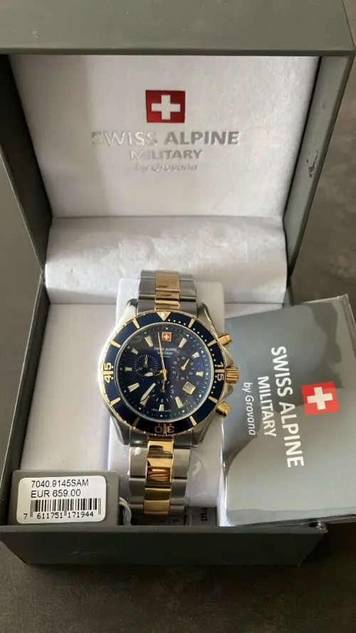 Swiss Alpine Military by Grovana Original avec papier