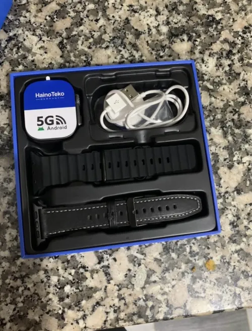 ساعة ذكية متطورة HainoTeko FG-7 تدعم 5G ونظام أندرويد