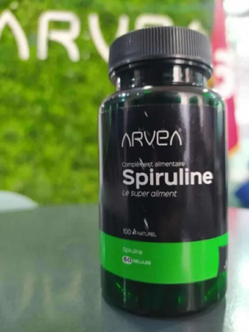 مكمل غذائي طبيعي 100% Naturelle- سبيرولينا أرفيا  (Arvea Spiruline)