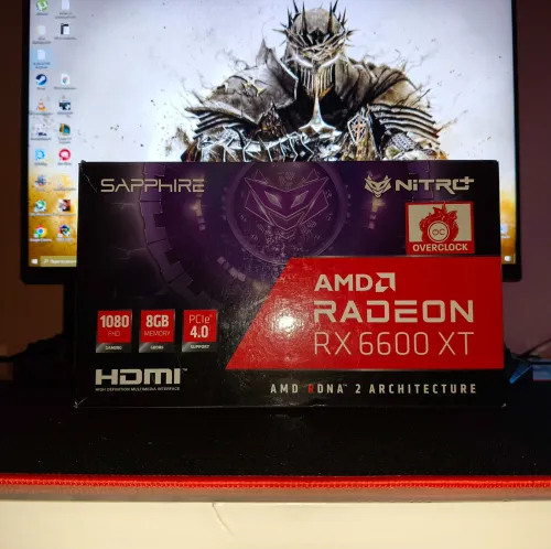 GPU RX 6600xt 8gb sapphire nitro+