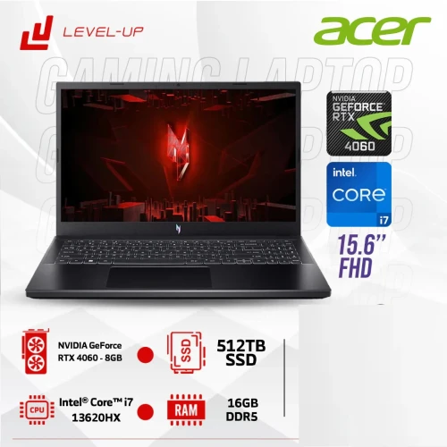 Acer Nitro 15 i7 13ieme + RTX 4060 Gaming Laptop - Promotion