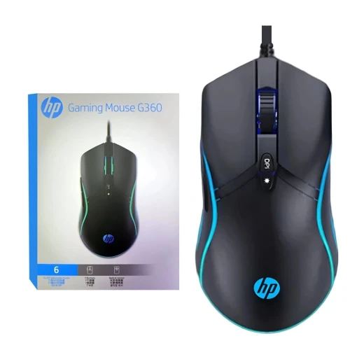 SOURIS USB GAMING HP RGB G360 NEW