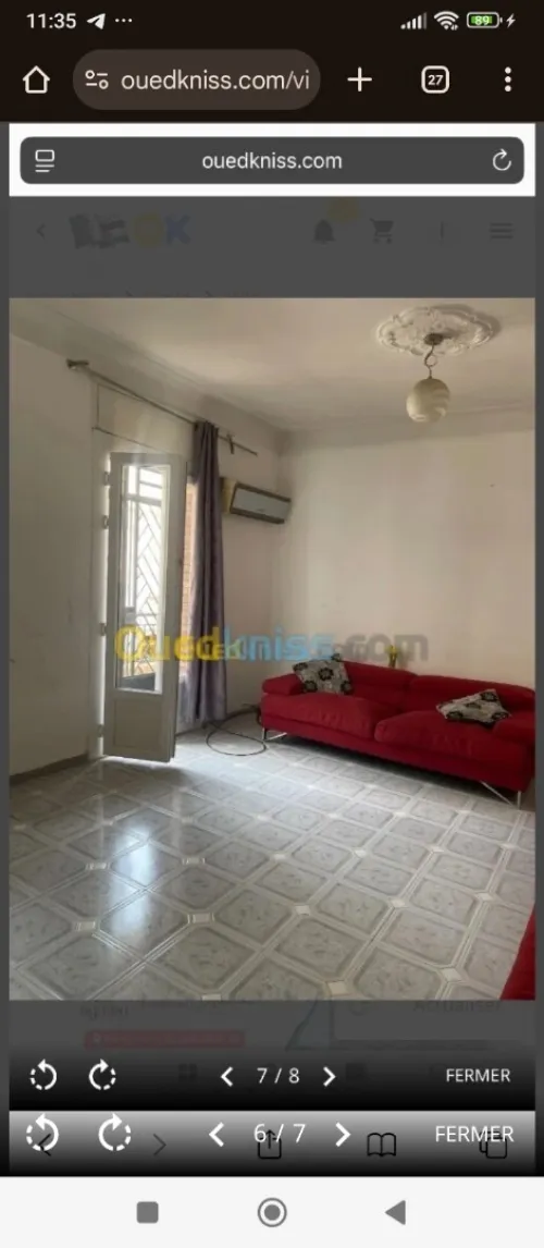 Vente Villa Alger Dely brahim