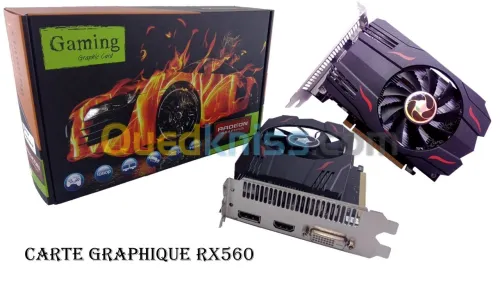 CARTE GRAPHIC RX560 DDR5 4G FIRST TECH (FT)