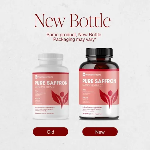 Saffron Supplements 100% Pure Saffron Extract 60 Capsules USA PRODUCT