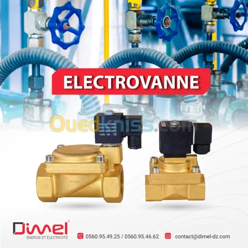 Electrovanne -Pneumatique Industrielle - électrovanne vapeur -24v 220v