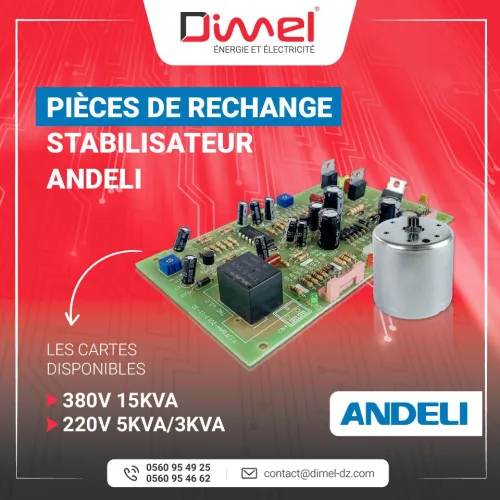 STABILISATEUR DE TENSION 380V ANDELI Dimel