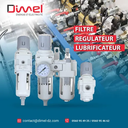 Pneumatique Industrielle (distributeur-électrovanne-filtre-régulateur-lubrificateur-raccords) 