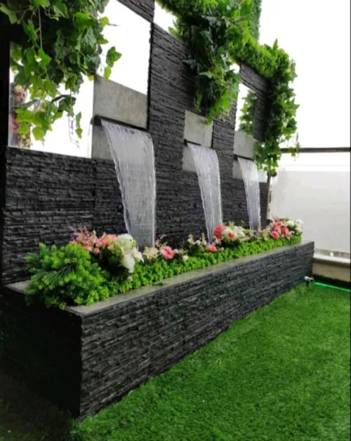 Cascade Lame D'eaux inox شلال ماءي