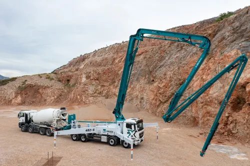 EUROMIX Pompe à Béton Swan camion MAN / MERCEDES 