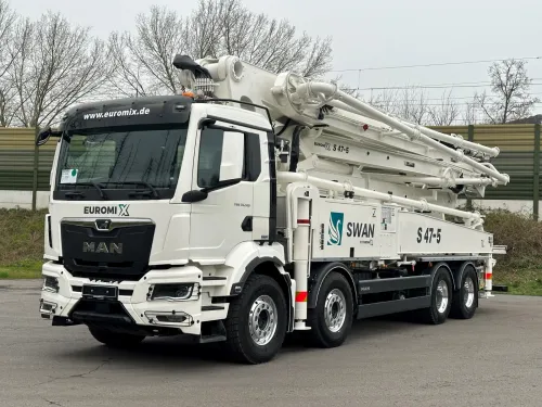 Euromix Pompe à Beton Swan 